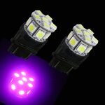 【PA LED】3156 美規 單芯 13晶 SMD LED 39晶體 後霧燈 方向燈 煞車燈 倒車燈 小燈 迷你尺寸, , large