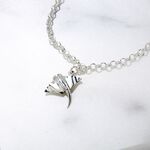 【Angel & Me】Lucky Manta Stingray s925 sterling silver bracelet Birthday gift, , large