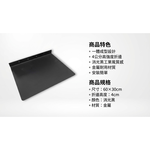 【 SHAONIANNA.TW 】金屬壁掛層板｜60&times;30cm｜一體成型折邊設計｜高承重免支架｜消光黑金屬置物架, , large