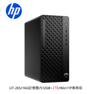 【HP 惠普 】EliteDesk 8 G1i Tower系列-Ultra 7處理器U7-265/16G記憶體/512GB+2TB/Win11P專業版/500W 特仕機