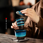 kiln-glaze-travel-tea-set-blue, , large
