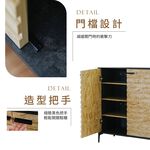 雙門大鞋櫃 鞋櫃 收納櫃 展示櫃 置物櫃 層櫃 玄關櫃 雙門鞋櫃 木製鞋櫃 透氣鞋櫃 SC233, 黑/原木色, large