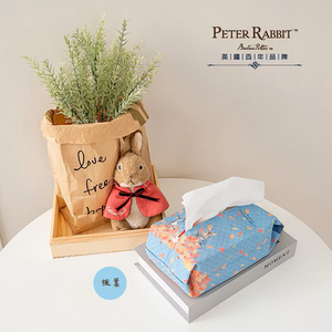 【世豐】PETER RABBIT 比得兔花卉圖案掛式面紙套-(楓葉)