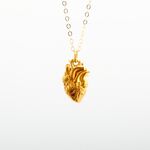 【Angel & Me】真心 掏心 愛心 心臟 s925 純銀厚鍍24k金 項鍊, , large