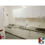 【KW廚房世界】系統廚具 廚房設計 客製化 廚櫃 工廠直營 一字型流理台 470公分 美耐門板 電器櫃 搭櫻花牌瓦斯爐, , large