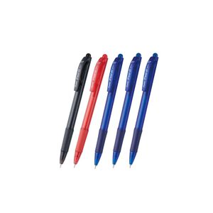 PENTEL WBK417自動原子筆5入-藍3黑1紅1