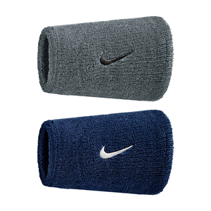 NIKE SWOOSH CLASSIC 加長腕帶 護腕 運動腕帶 柔軟 彈性 吸濕 排汗 乾爽 舒適 多色 N1012406005OS灰/N1012406463OS深藍