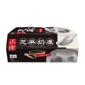 光泉正庄芝麻奶凍 (每盒4入/每個100g)※實際到貨效期約4天以上