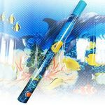 GS MALL  台灣製造 2D海洋壁貼 150X58CM 海洋壁貼 2D壁貼 窗貼 壁貼 裝飾壁貼 壁飾 壁貼, , large