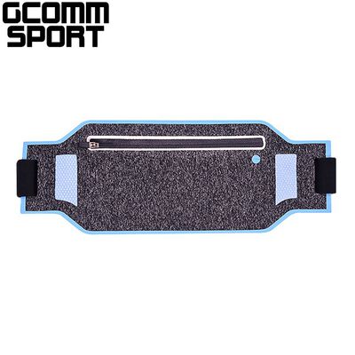 GCOMM SPORT 萊卡輕薄貼身防汗水音樂腰包 淺水藍
