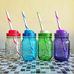 [Ball&reg;原廠配件]寬口專用多功能蓋子吸管組贈防塵塞(白) Wide Mouth Sip & Straw Lid 環保吸管 塑膠吸管 Drinking Jar, , large