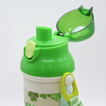 【百科良品】日本製 Pikmin 皮克敏 幸運草系列 彈蓋直飲水壺 隨身瓶 抗菌加工 480ML(附背帶), , large