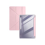 【山水之寶】三星Tab A11（8.7吋）、A9（8.7吋）保護套 冰晶款三角Y折內置筆槽平板保護套 防摔防撞氣囊 壓克力背板防彎折, , large