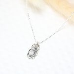 【Angel & Me】Cute guardian scarab s925 sterling silver necklace birthday gift, , large