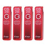 百樂超級G(0.5)自動鉛筆芯4入, 2B, large