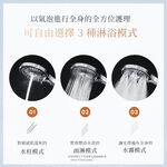 【Livella】日本超細微氣泡蓮蓬頭/花灑/蓮蓬頭/3段式蓮蓬頭/奈米級微氣泡蓮蓬頭/過濾保濕保溫節水, , large