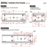 昌運監視器 SOYAL AR-BE-242 陽極鎖鎖頭36外掛盒 大單盒 (適用1207A/B-F), , large