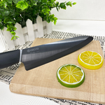 【KYOCERA京瓷】日本京瓷抗菌多功能精密陶瓷刀 料理刀 陶瓷刀 黑刀(14cm), , large