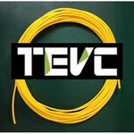 《tevc》0.75 mm&sup2; 德規 歐規 汽車花線 耐溫 車用電線 AVSS 18AWG 花線 車用配線 W002, 白1公尺(白買5公尺以上才出貨), large