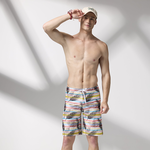 MONINA  MIT Big men beach swim trunks -L, , large