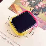 【山水之寶】Apple Watch 4/5/6/7/8/9/SE1/SE2/SE3 40mm/41mm保護殼 果凍邊框防撞殼, , large