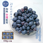 [馥果FruitGo]美國新鮮藍莓510克(14mm+)大盒*12盒, , large