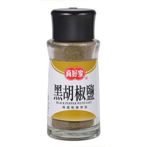 BLACK PEPPER WITH SALT