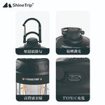 【ShineTrip 山趣】 ST-05 復古堅果燈【逐暮黑】 白光 黃光 LED燈 吊掛燈 無極調光, , large