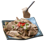 【全國麗園】涼拌麻油粉肝230g 麻油豬肝 香醇麻油香 下酒菜 啤酒菜 涼拌 小菜 熟食 即食料理 冷凍調理包, , large