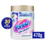 【Vanish 碧蓮】黃金版 萬用去漬霸 強效亮白 470g(衣物去漬/去漬粉/殺菌/去汙劑/去汙靈), , large