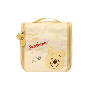 『HOUSUXI．舒希』迪士尼小熊維尼系列-可吊掛旅行盥洗收納包(A4)