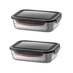 LL STT CONTAINER 670ML*2, , large