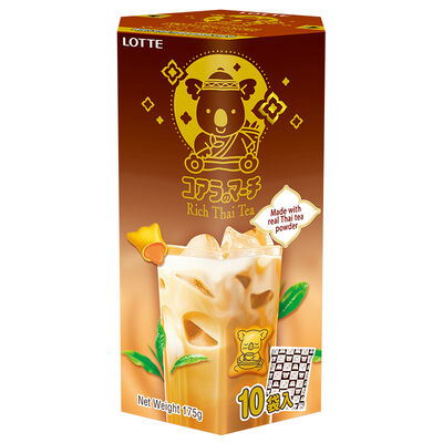 樂天小熊餅家庭號-泰奶風味175g