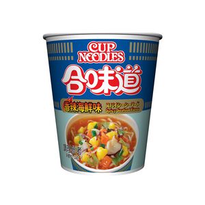 日清合味道香辣海鮮味杯麵