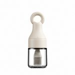 【上手家居】露營油壺刷 白色150ml(油刷/矽膠刷/油刷瓶/烤肉刷/醬料刷), , large