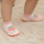 【KOMUELLO】學步鞋─桃子Q(115mm/125mm/135mm/145mm), , large