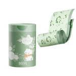 【APEX】山茶花香氛免撕抽繩手提垃圾袋 80入/卷, , large