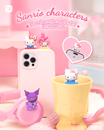 【際洋文化】Sanrio characters蝴蝶結甜心系列趴趴萌趣豆, , large
