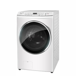【Panasonic 國際牌】 17公斤 變頻溫水洗脫烘滾筒洗衣機 晶鑽白 NA-V170MDH-W, , large