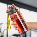 【TKK】美國進口Tritan辛格系列 手提式 運動水壺550ML(直飲口設計)-鑽石黑, , large