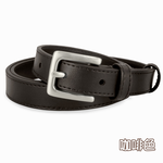 【CH-BELT 銓丞皮帶】細版流行女帶 顯瘦百搭女生腰帶皮帶(黑/咖), , large