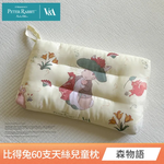 【PETER RABBIT 比得兔V&A博物館】60支天絲兒童枕 ｜兩入｜100%純天絲｜親膚透氣｜可水洗｜蓬鬆柔軟｜兒童適用高度, , large