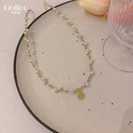 【Gulicc】古莉可 項鍊 歐美典雅纏繞珍珠女王鎖骨鍊, , large