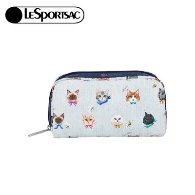 |快速出貨|Lesportsac Rectangular Cosmetic 長形化妝包 送禮-晴空貓語