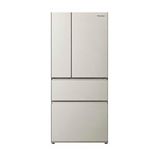 Panasonic 國際牌 500L 無邊框霧面鋼板 變頻四門電冰箱 暖灰米 NR-D507XVS-C, , large