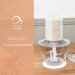 【HIKUMO日云】晶亮玻璃杯四刀刃調理機/HKM-FC0301, , large