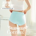 【伊柔 EVEROY】經典舒適純棉高腰內褲 M-2XL/Q內褲 9817-51 藍色, , large