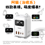 TESSAN 閃電貓65W GaN氮化鎵 快充充電器-1.8米, , large