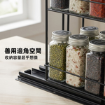 【上手家居】抽拉式置物架(置物架/廚房置物架/收納架/廚房收納架/滑軌抽屜收納盒/下水槽置物架/免打孔置物架), , large