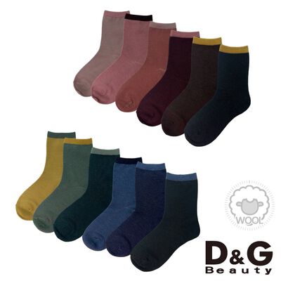 【D&G BEAUTY】D&G羊毛襪-D551 中筒襪 長襪 襪子